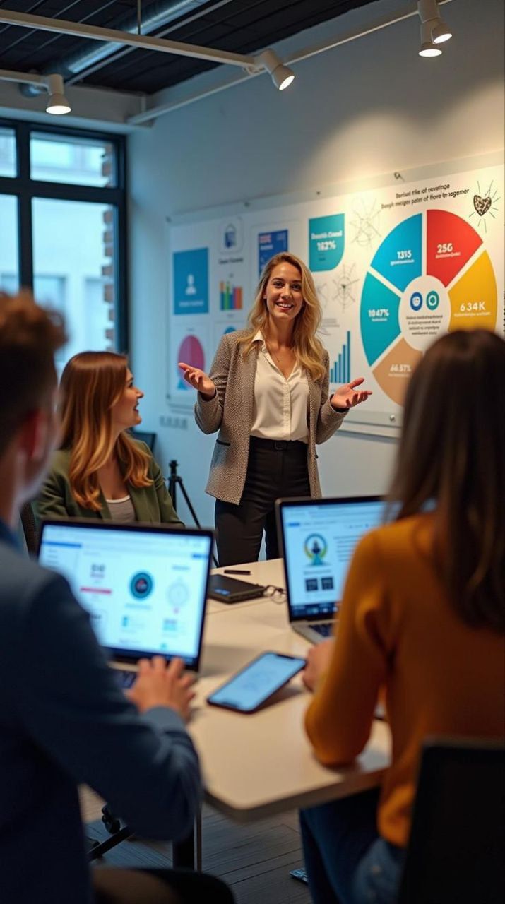 Ruhiges Porträt eines Lernenden in tiefer Konzentration